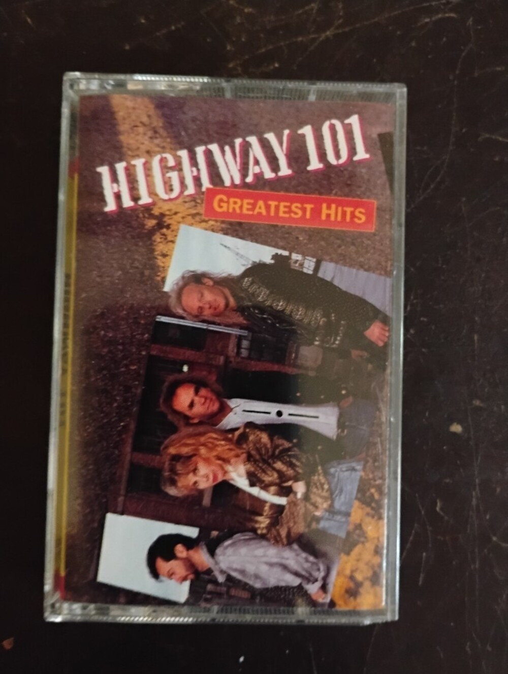Columbia Highway 101 Greatest Hits Cassette - Red, Yellow, Brown